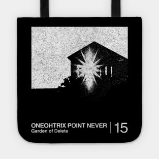 Oneohtrix Point Never / Minimalist Graphic Artwork Design Tote