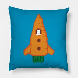 CarrotShip Pillow