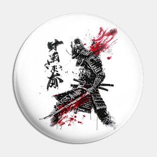 Samurai Spirit: Kanji Blade Legacy Tee gift Pin