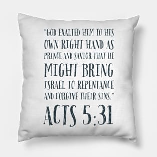 Acts 5:31 Pillow