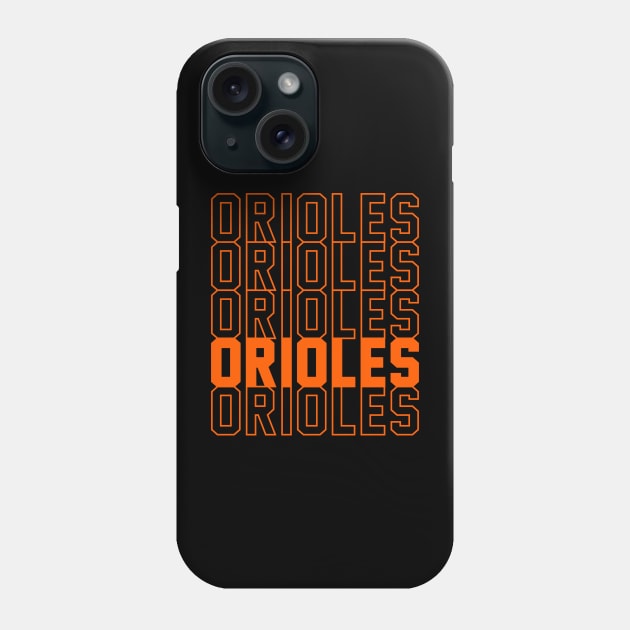 Orioles Phone Case by Throwzack