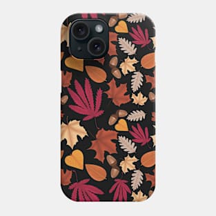 Autumn leaves design Phone Case