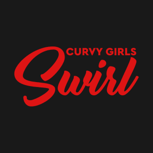 Curvy Girls Swirl T-Shirt