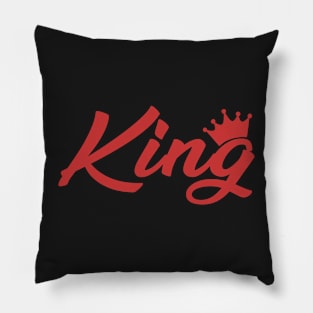 King with Crown Pillow