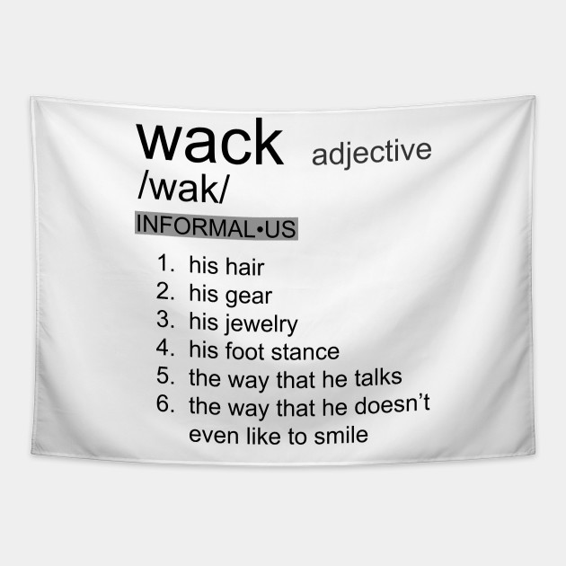 Wack meaning outlet