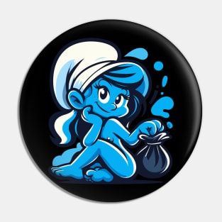 smurfette 3 Pin