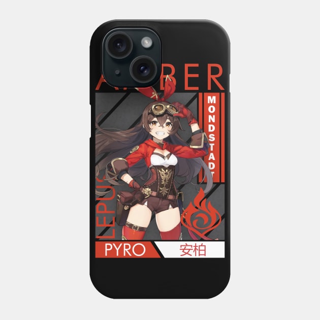 Amber Phone Case by Nifty Store