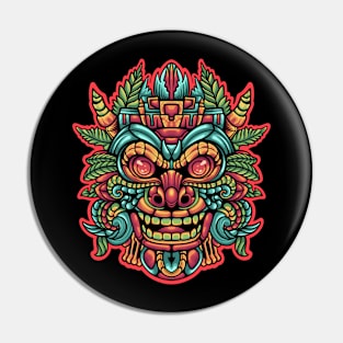 Monkey Mask Pin