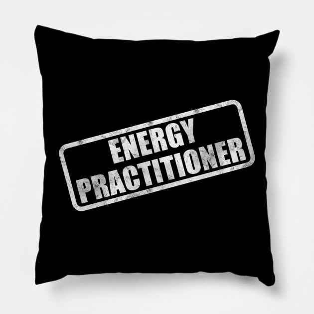 Energy Practitioner Pillow by SherringenergyTeez