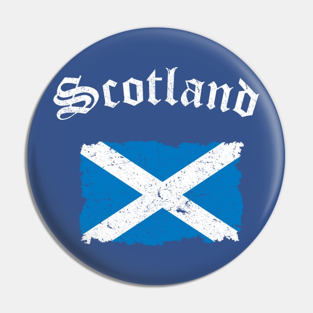 Vintage Scotland Flag Pin by vladocar