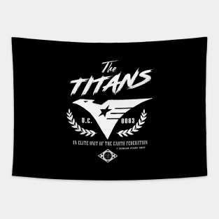Titans Badge V2 Tapestry
