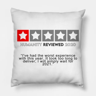 1 Star, very bad year Pillow