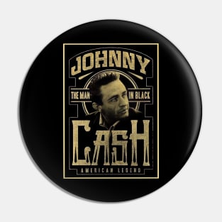 Johnny cash Pin