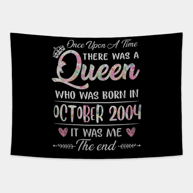 Girls 16th Birthday Queen October 2004 16 Years Old Tapestry by daylightpombo3