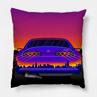 Outrun Toyota Supra JZA80 Pillow