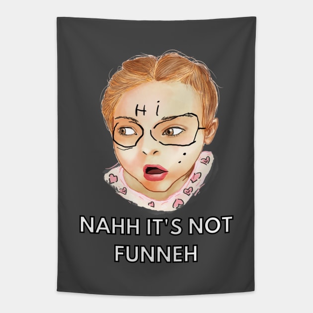 nah it's not funny Tapestry by Moonwing