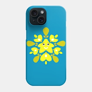 StarBurst Yellow Phone Case