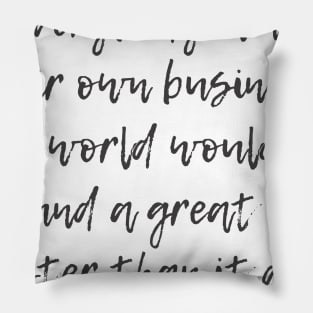 Business Pillow