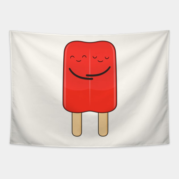 popsicles (stick together) Tapestry by kimvervuurt