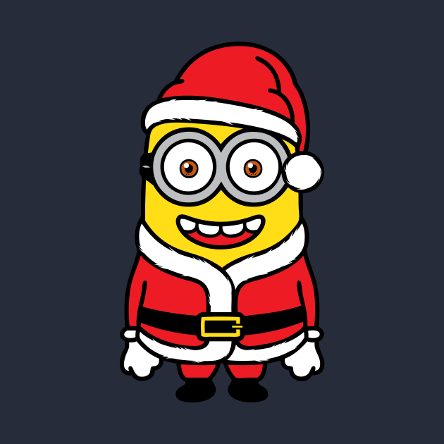 Christmas Santa Minions by CyberpunkTees