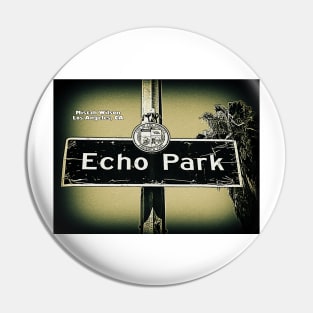 Echo Park, Los Angeles, CA by Mistah Wilson Pin