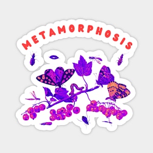 Metamorphosis: A beautiful Creature Journey Magnet