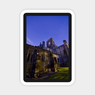 Kirkstall Abbey 4258-A Cistercian monastery Leeds West Yorkshire Night After   Dark Photography Magnet