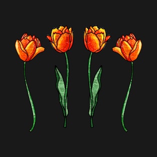 Orange Tulips T-Shirt