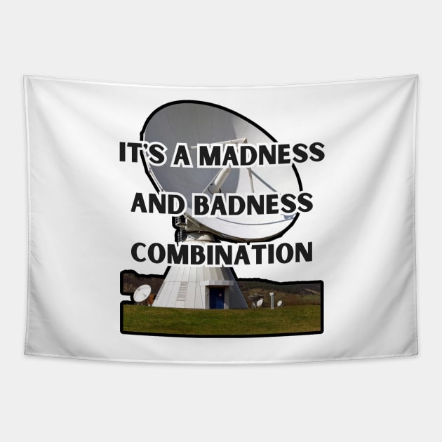 Madness And Badness Combination Drake On The Radar Tapestry by AtlanticFossils