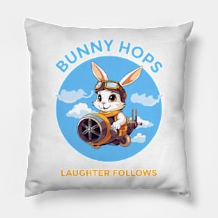 BUNNY HOPS Pillow