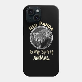 Red Panda is my Spirt Animal Vintage Distressed Cute Gifts Phone Case