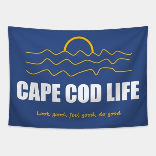 Cape Cod positive vibes Tapestry