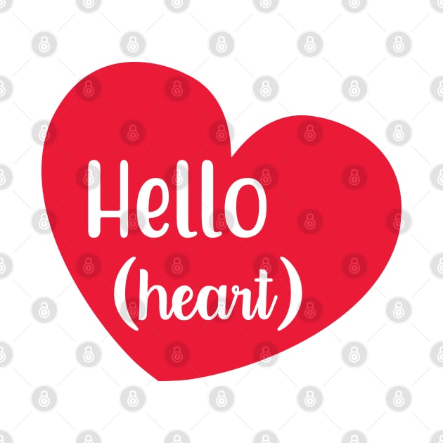 Hello heart by Allbestshirts