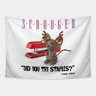 Scrooged Door Mouse Tapestry