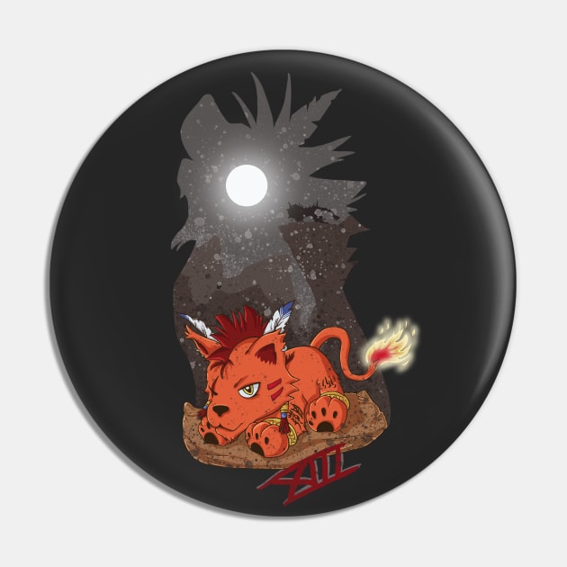 Red XIII Pin by LadyCerbero