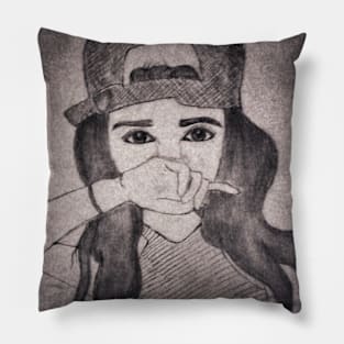 Classic girl Pillow