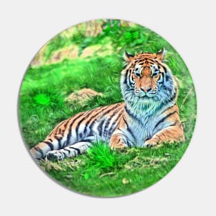 Amur Tiger Pin