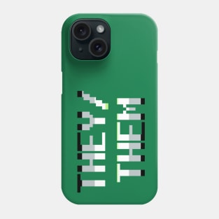 they/them (agender) Phone Case