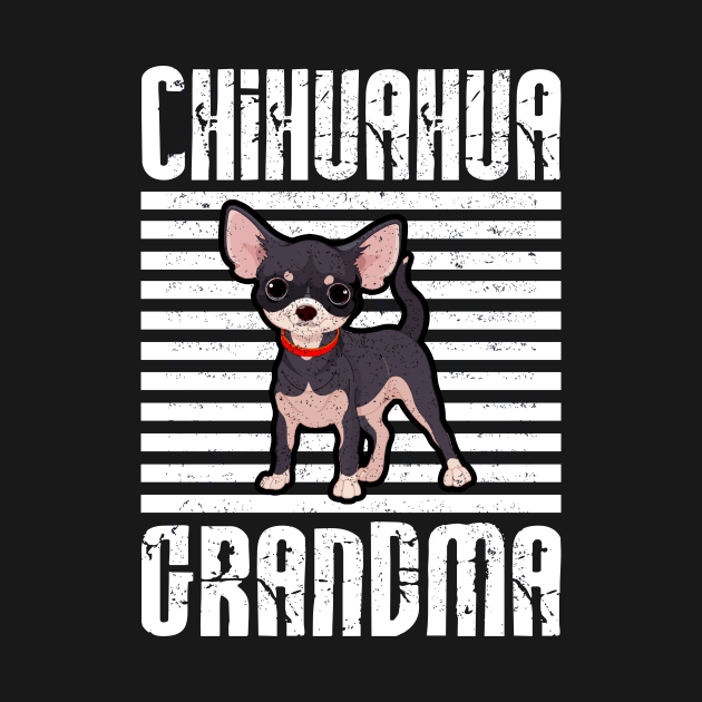 Chihuahua Grandma Proud Dogs by aaltadel