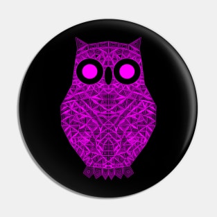 Geometric Owl 4 Pin