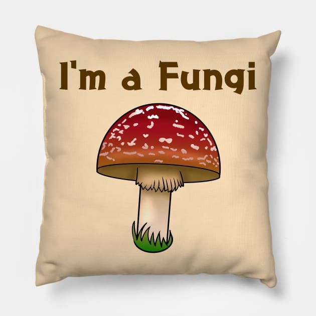 I'm a Fungi Pillow by TheQueerPotato