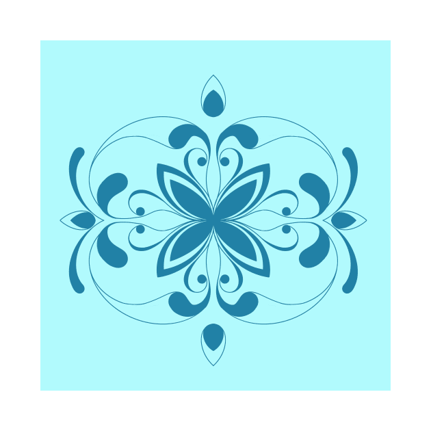 blue mandala by stupidpotato1