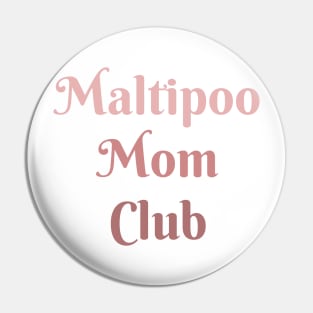 maltipoo mom club Pin