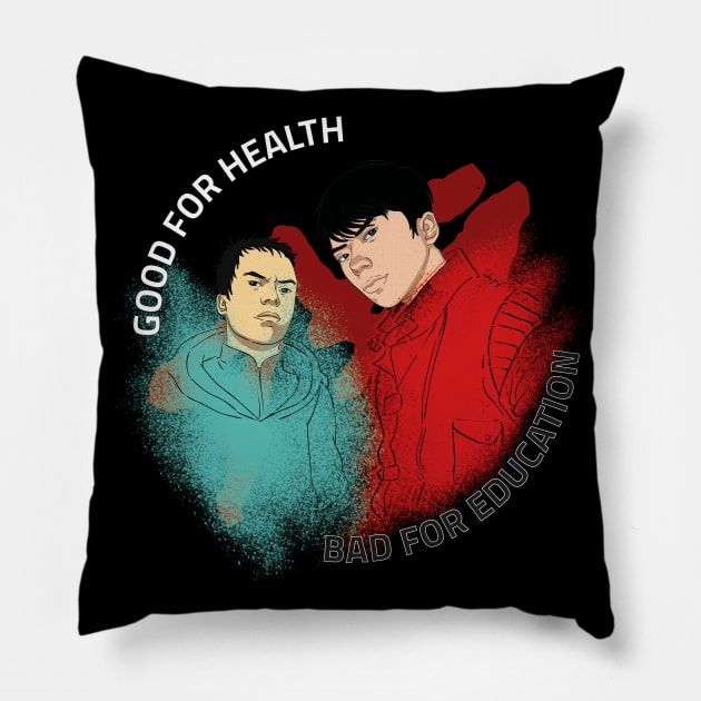 Tetsuo & Kaneda Pillow by MinuteMen