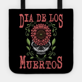 Dia De Los Muertos Mexican Sugar Skull Day of the Dead Tote