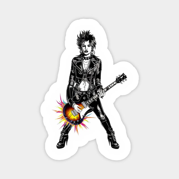 ROCK STAR Magnet by likbatonboot