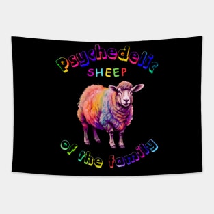 Psychedelic Sheep Of The Family Tapestry