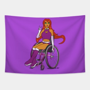 Starfire on Wheels Tapestry