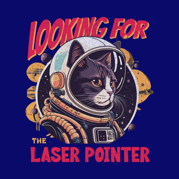 Looking For The Laser Pointer by Retro Meowster