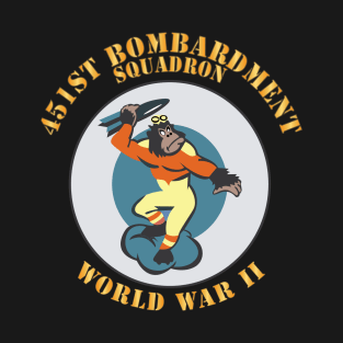 AAC - 451st Bombardment Squadron - WWII X 300 T-Shirt